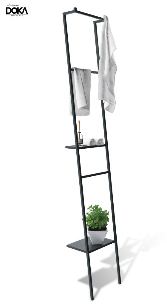 O Toalheiro Escada Fit é uma opção decorativa e funcional.
