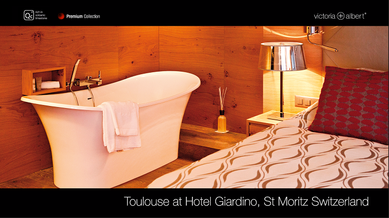 Banheira Victoria+Albert Toulouse - Giardino Hotel